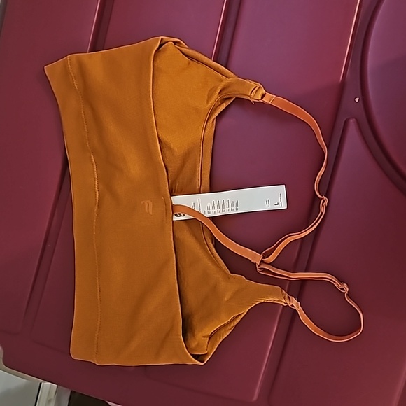 Burnt Orange Sports Bra - Picture 2 of 3